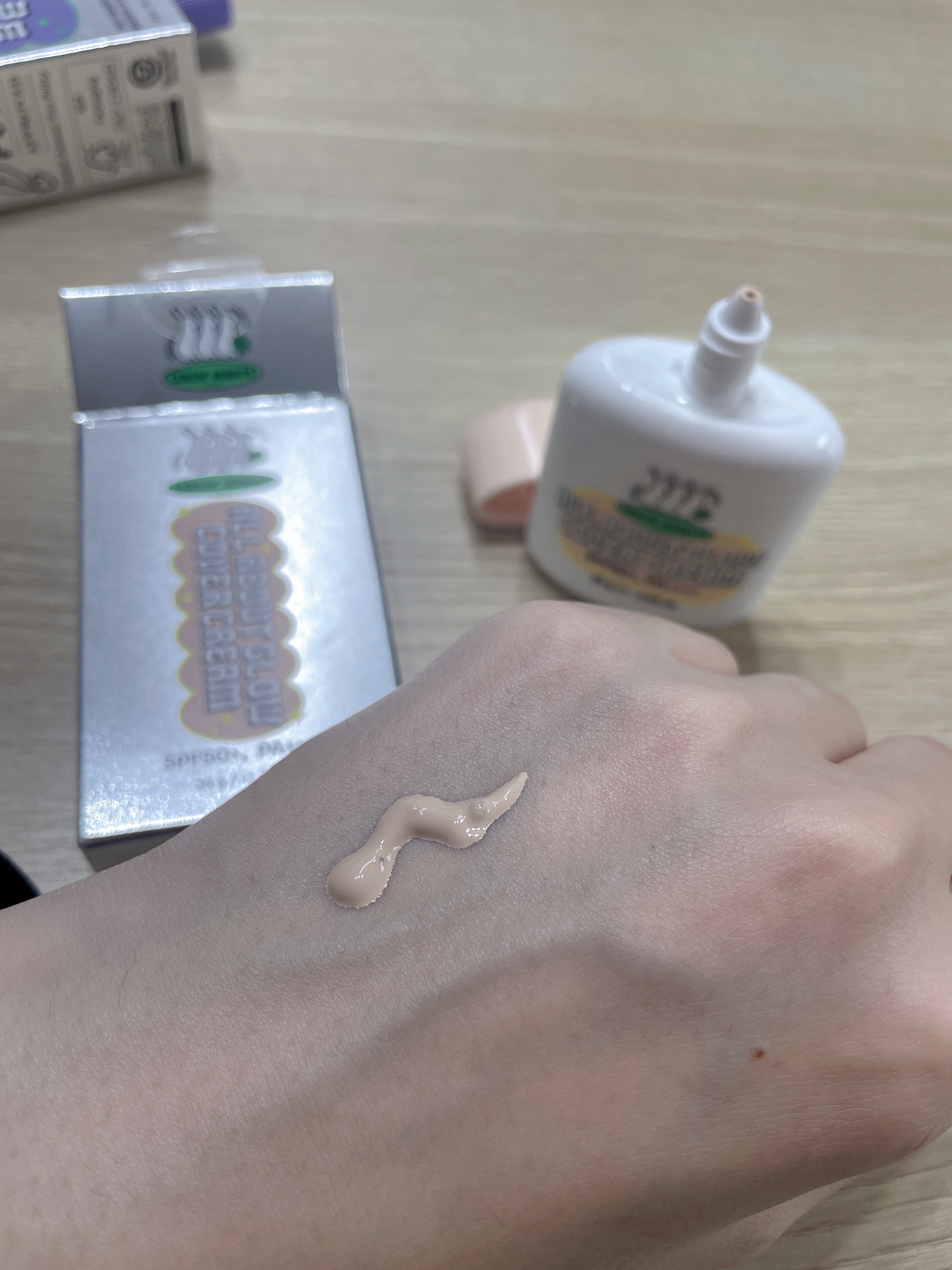 オールアバウトグロウカバークリーム/CHASIN'RABBITS/日焼け止めクリームを使ったクチコミ（2枚目）