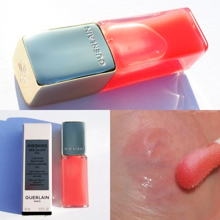 キスキス ビー グロウ オイル/GUERLAIN/リップグロスを使ったクチコミ(3枚目)