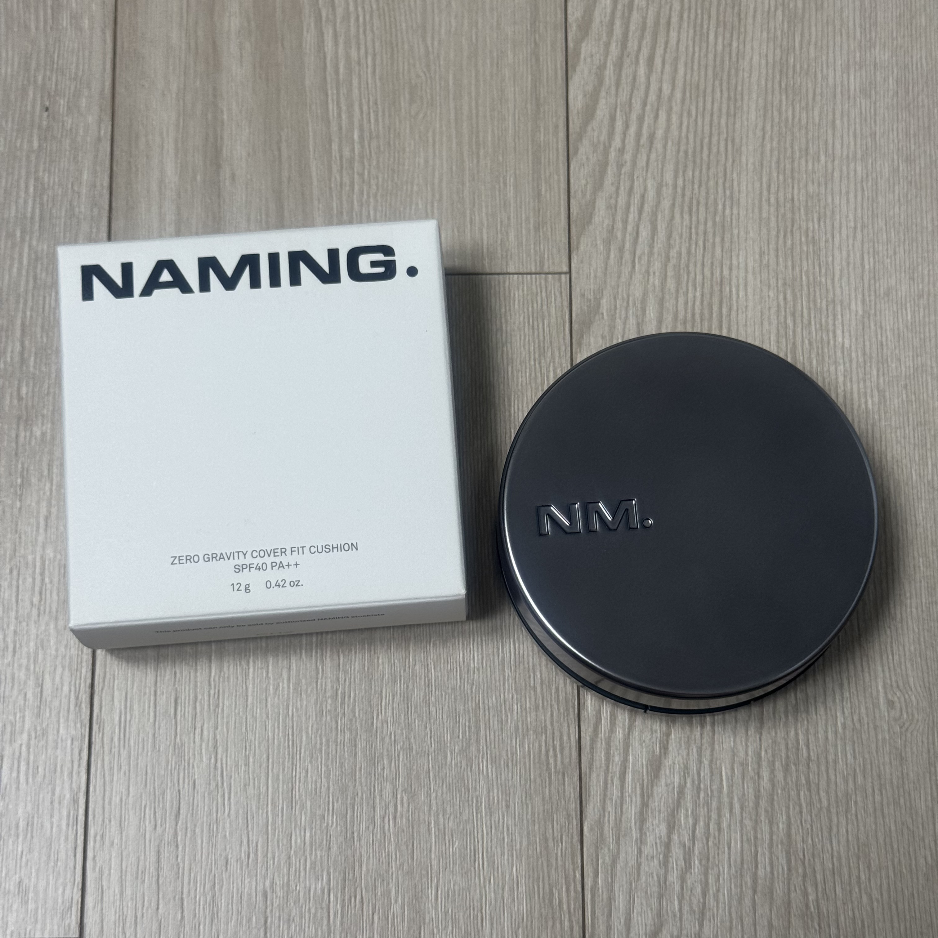 ネーミング ゼログラビティ カバーフィットクッション 21Y/NAMING./クッションファンデーションを使ったクチコミ（1枚目）