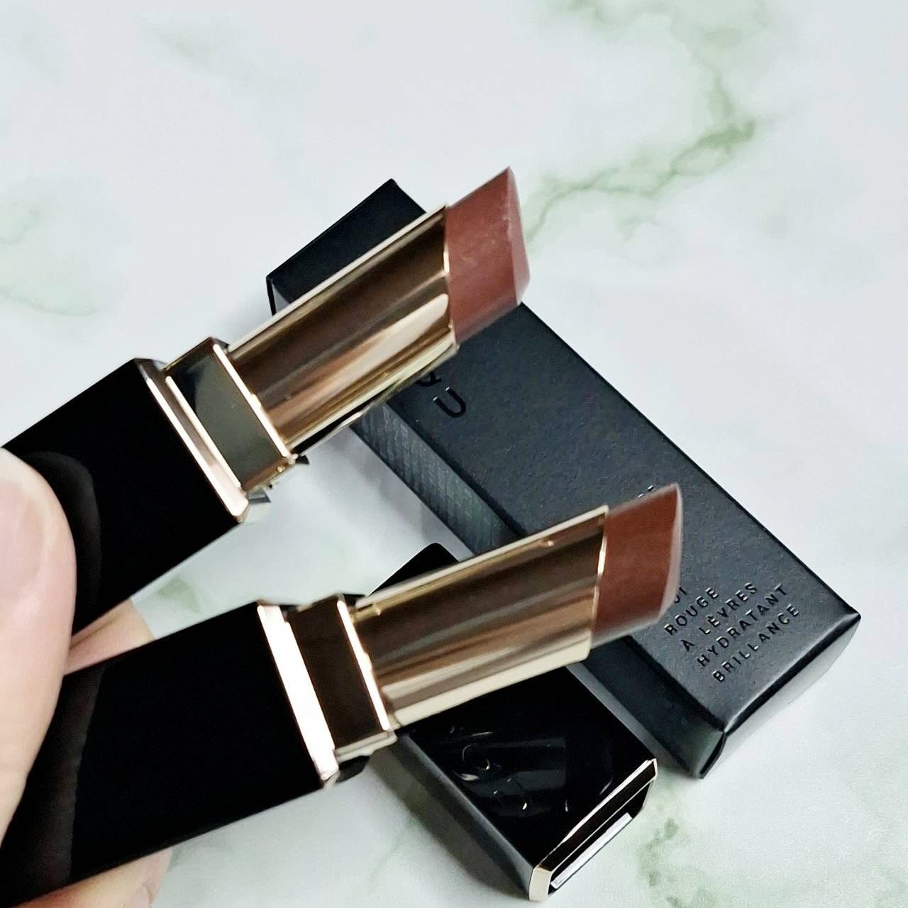 モイスチャー グレイズ リップスティック/SUQQU/口紅を使ったクチコミ（3枚目）