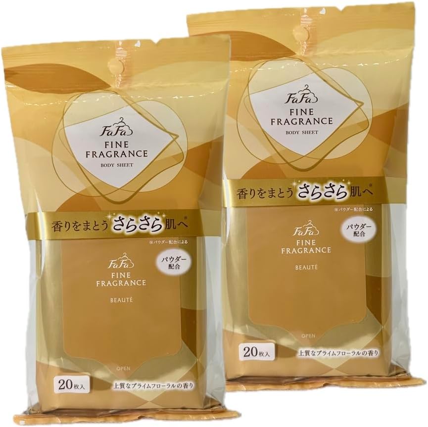 ファインフレグランス ボディシート プライムフローラルの香り ファーファ
