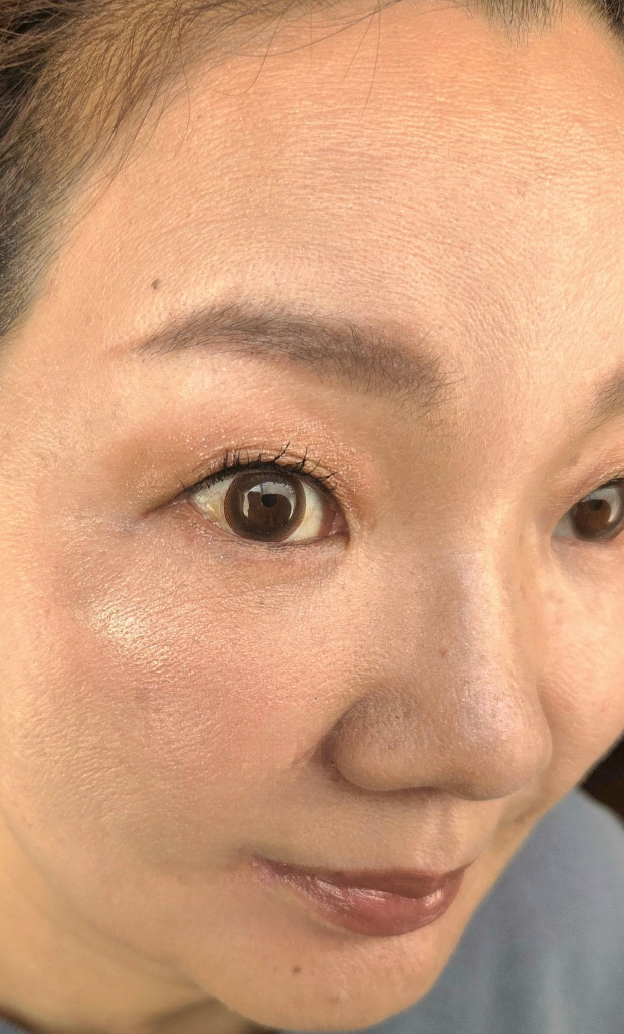 カラーリンググレイズ/LUNASOL/パウダーチークを使ったクチコミ(3枚目)