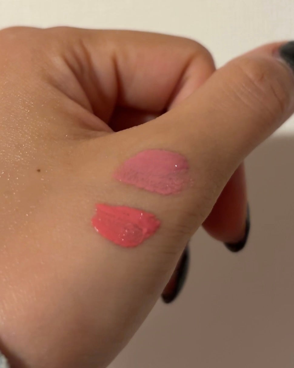 カクテルオイルブラッシャー/glow/リキッドチークを使ったクチコミ(3枚目)