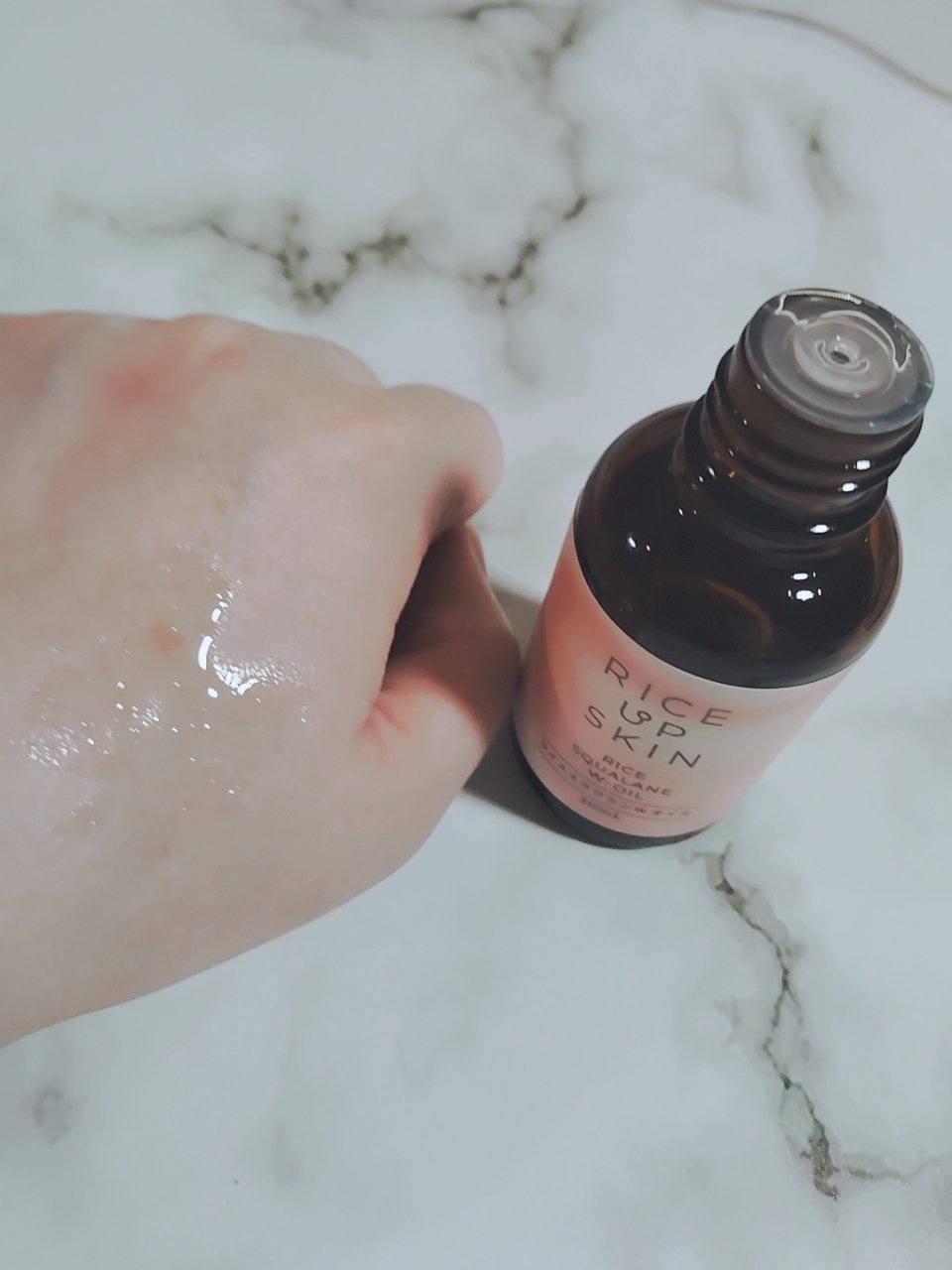 ライススクラワンWオイル/RICE UP SKIN/フェイスオイルを使ったクチコミ（1枚目）