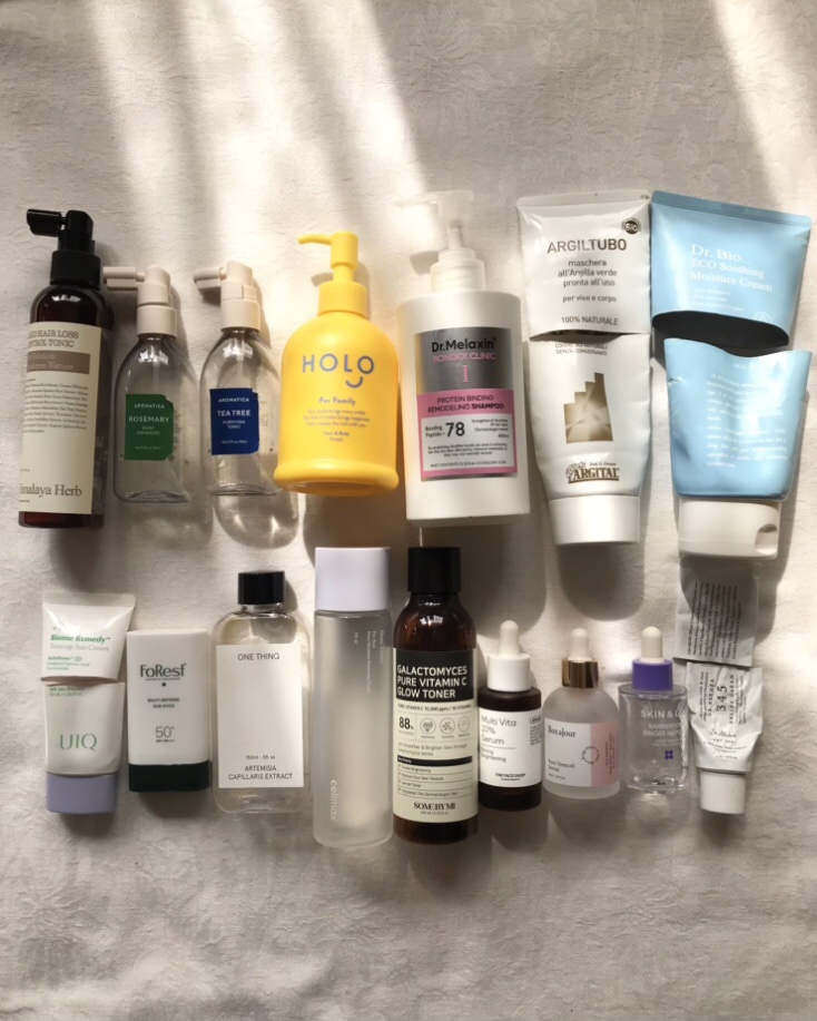 🤍

⋆✦⋆ 使い切りスキンケア、ヘアケア、ボディケア ⋆✦⋆

2025年7月～9月に使い切ったものꔛ

本当にどれも良かったんだけどその中でも特にお気に入りを厳選すると…

🏅セリマックス / ノニバランシングトナー

🏅サムバイ