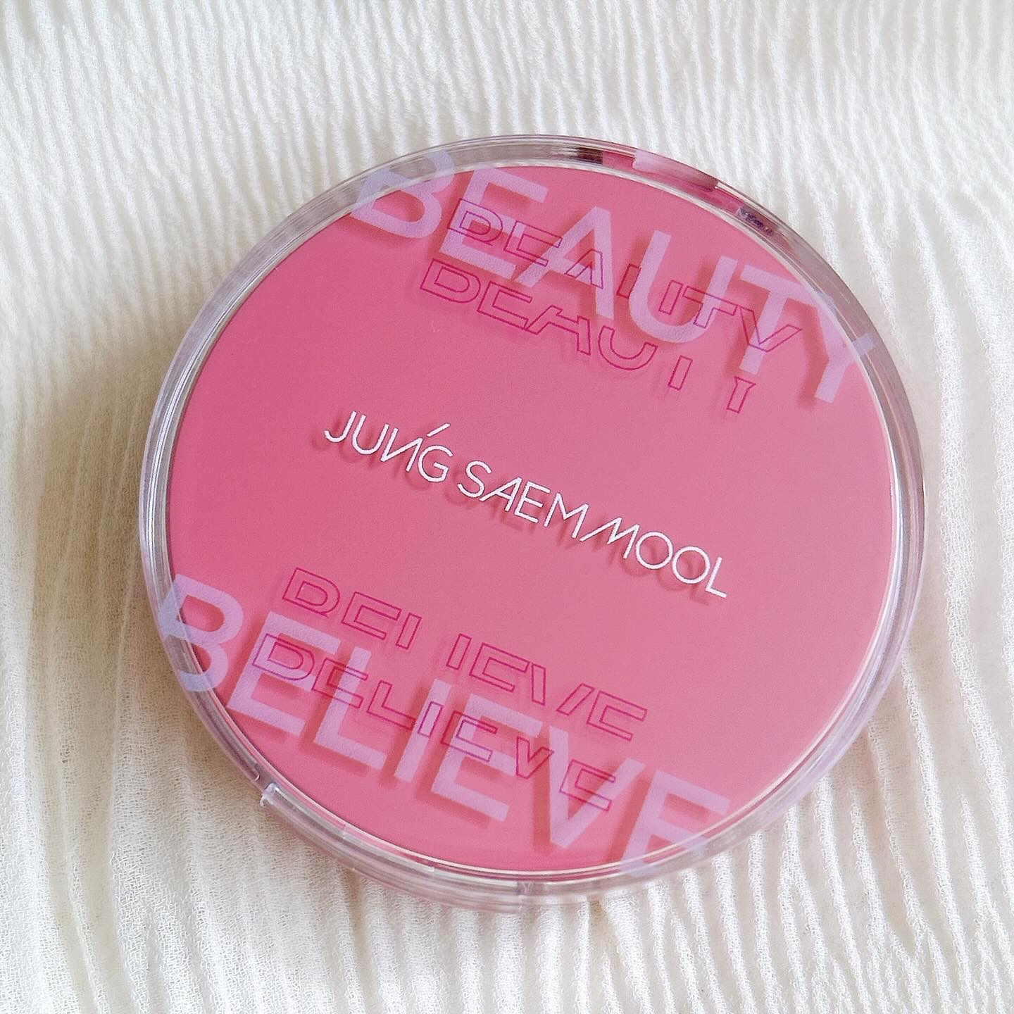 アーティストクッションブラッシュ/JUNG SAEM MOOL/リキッドチークを使ったクチコミ（1枚目）