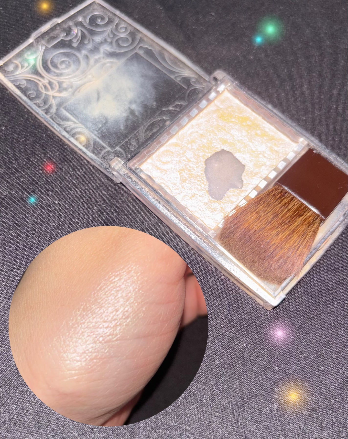 パールグロウハイライト/CEZANNE/パウダーハイライトを使ったクチコミ(1枚目)