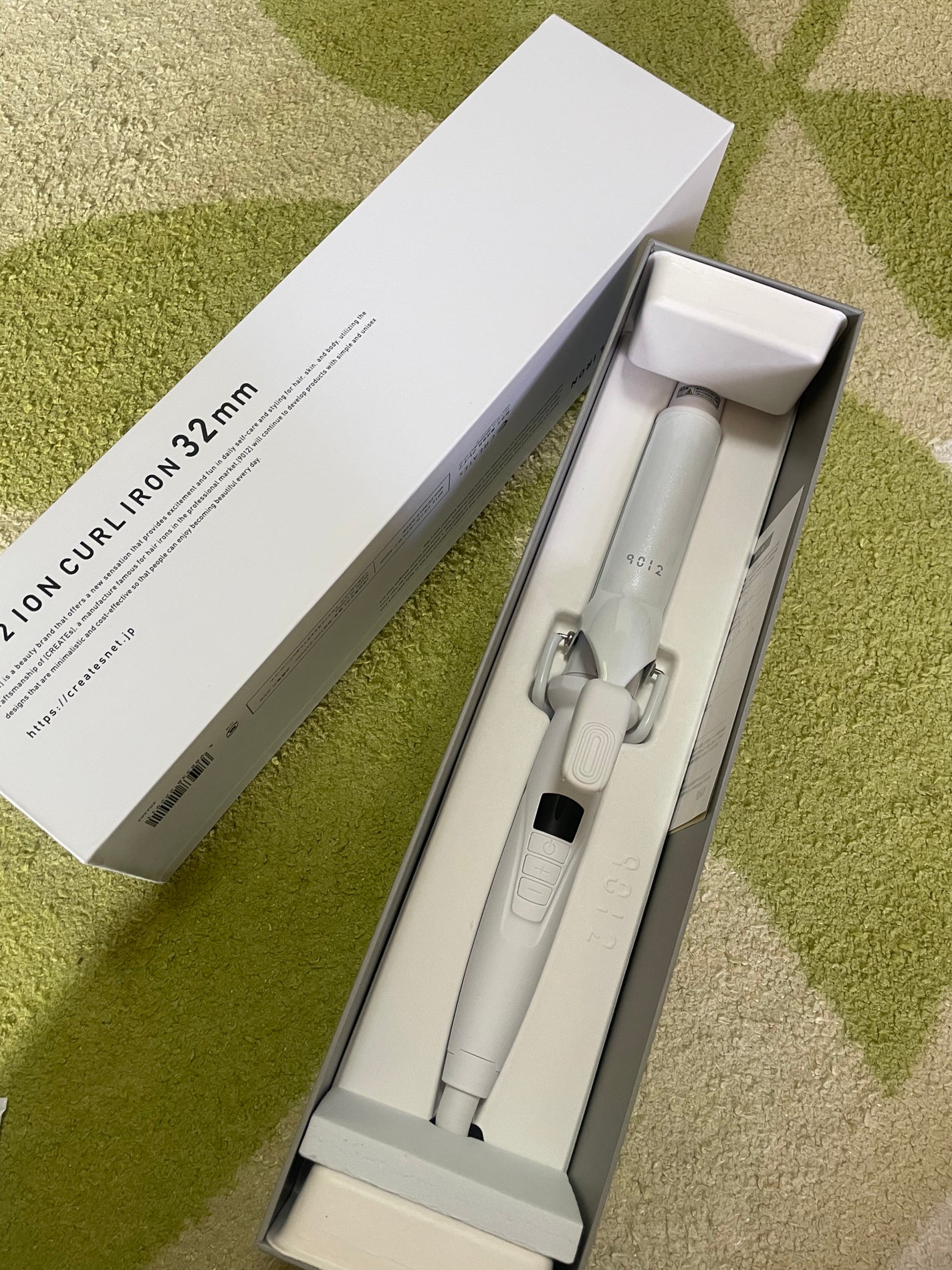 9012イオンカールアイロン/クレイツ/カールアイロンを使ったクチコミ(1枚目)