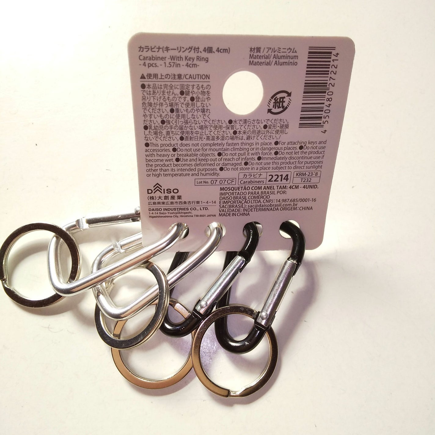 カラビナ/DAISO/その他を使ったクチコミ(2枚目)
