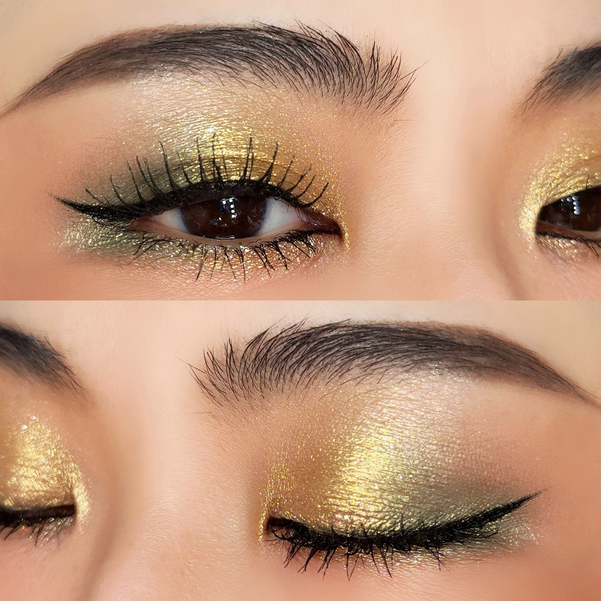 Gold 001: The Divine Decade Edition/PAT McGRATH LABS/単色アイシャドウを使ったクチコミ（2枚目）