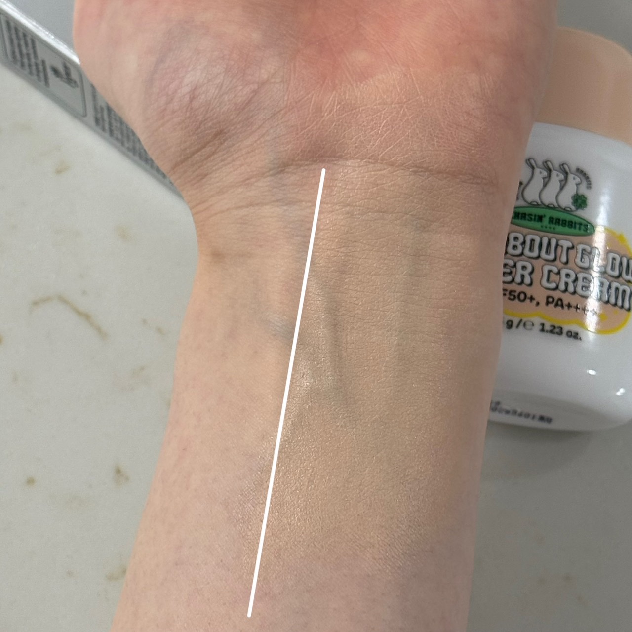 オールアバウトグロウカバークリーム/CHASIN'RABBITS/日焼け止めクリームを使ったクチコミ（3枚目）