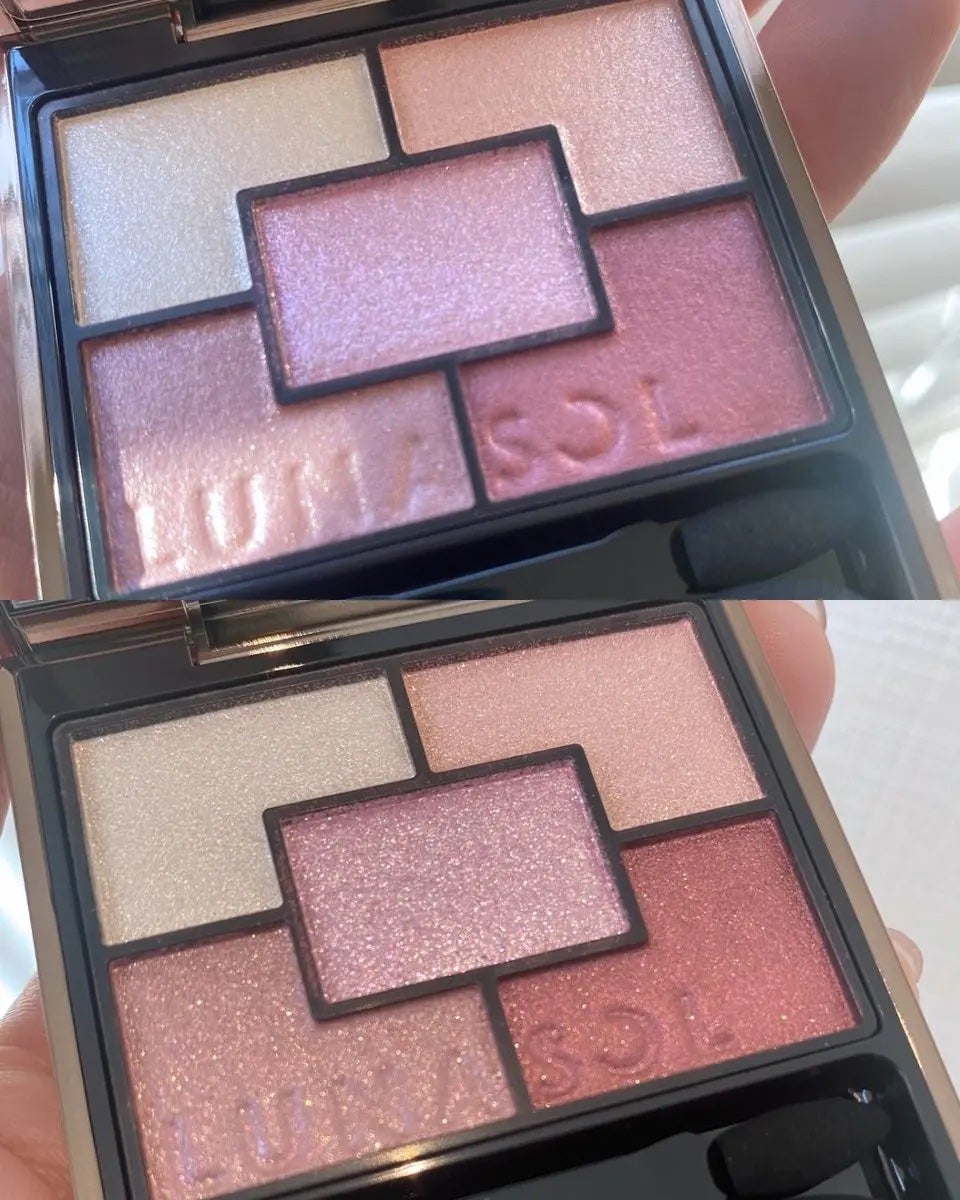 ジェミネイトアイズ N/LUNASOL/アイシャドウパレットを使ったクチコミ(1枚目)
