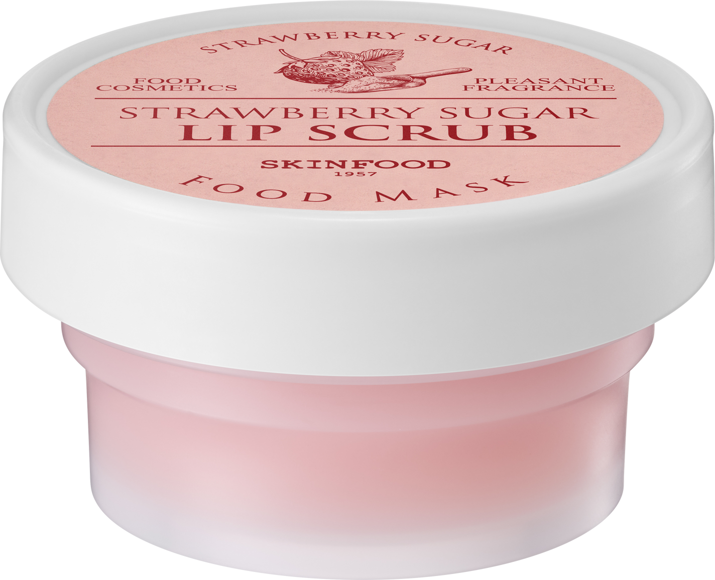 ストロベリーシュガーフードマスクリップスクラブ SKINFOOD
