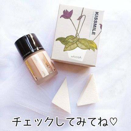 キスミレ ファンデーション クリーム/ワトゥサ/クリーム・エマルジョンファンデーションを使ったクチコミ(6枚目)