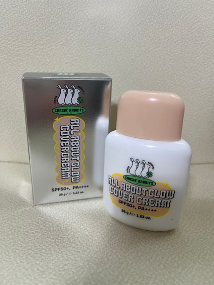 オールアバウトグロウカバークリーム/CHASIN'RABBITS/日焼け止めクリームを使ったクチコミ(1枚目)