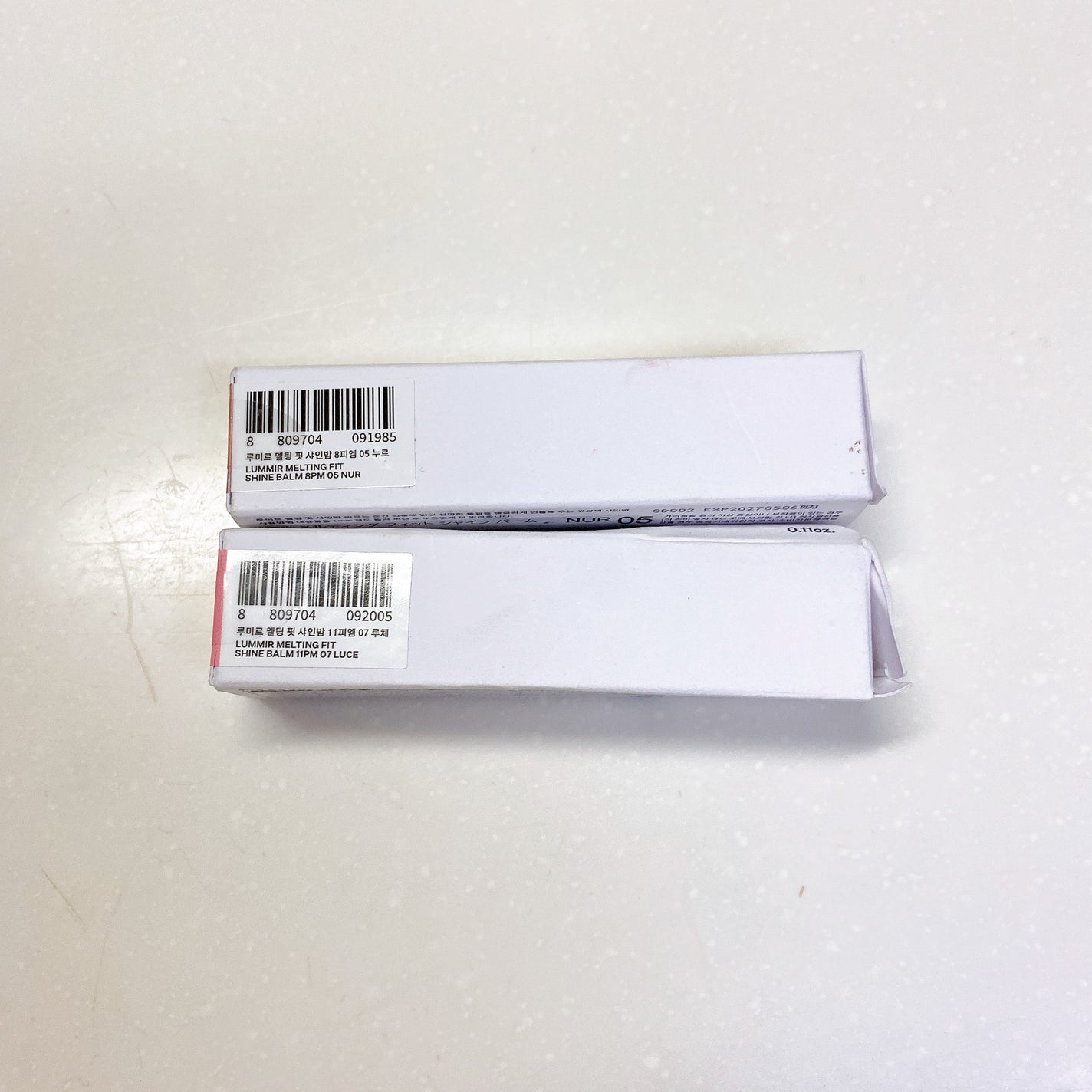 MELTING FIT SHINE BALM/Lummir/口紅を使ったクチコミ(6枚目)