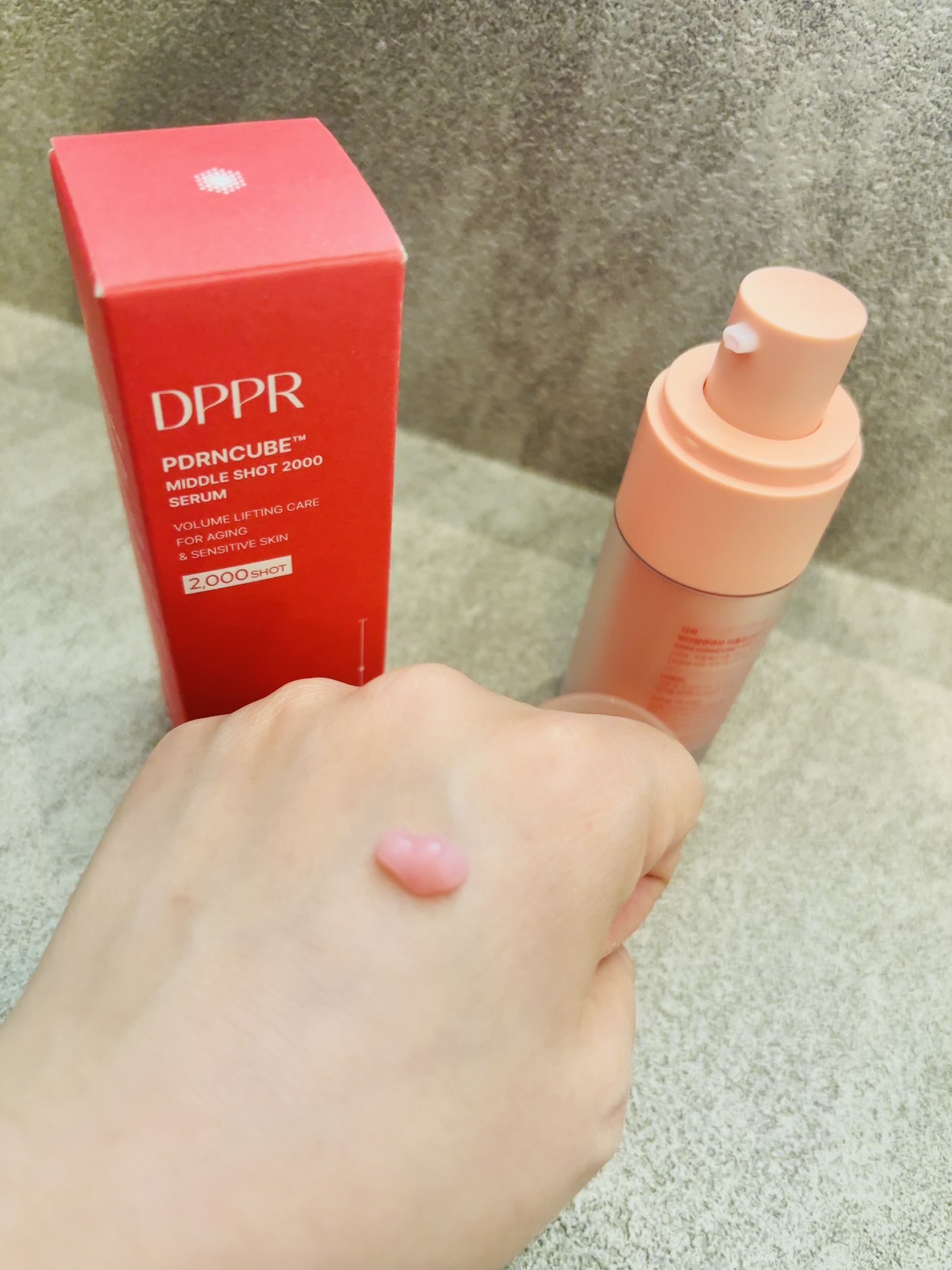 PDRNキューブセラム/DPPR/美容液を使ったクチコミ（3枚目）