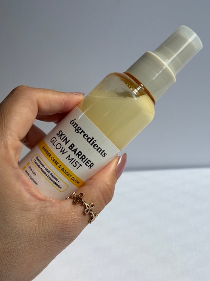 オングリディエンツ スキンバリアグローミスト/Ongredients/ミスト状化粧水を使ったクチコミ(2枚目)