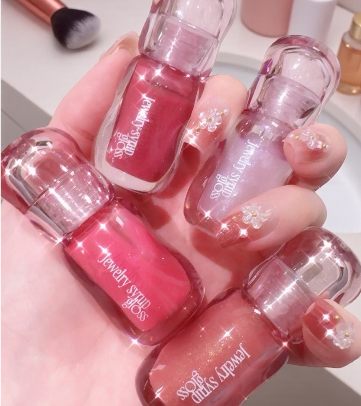 ジュエリー シロップ グロス/DAISY DOLL by MARY QUANT/リップグロスを使ったクチコミ（1枚目）