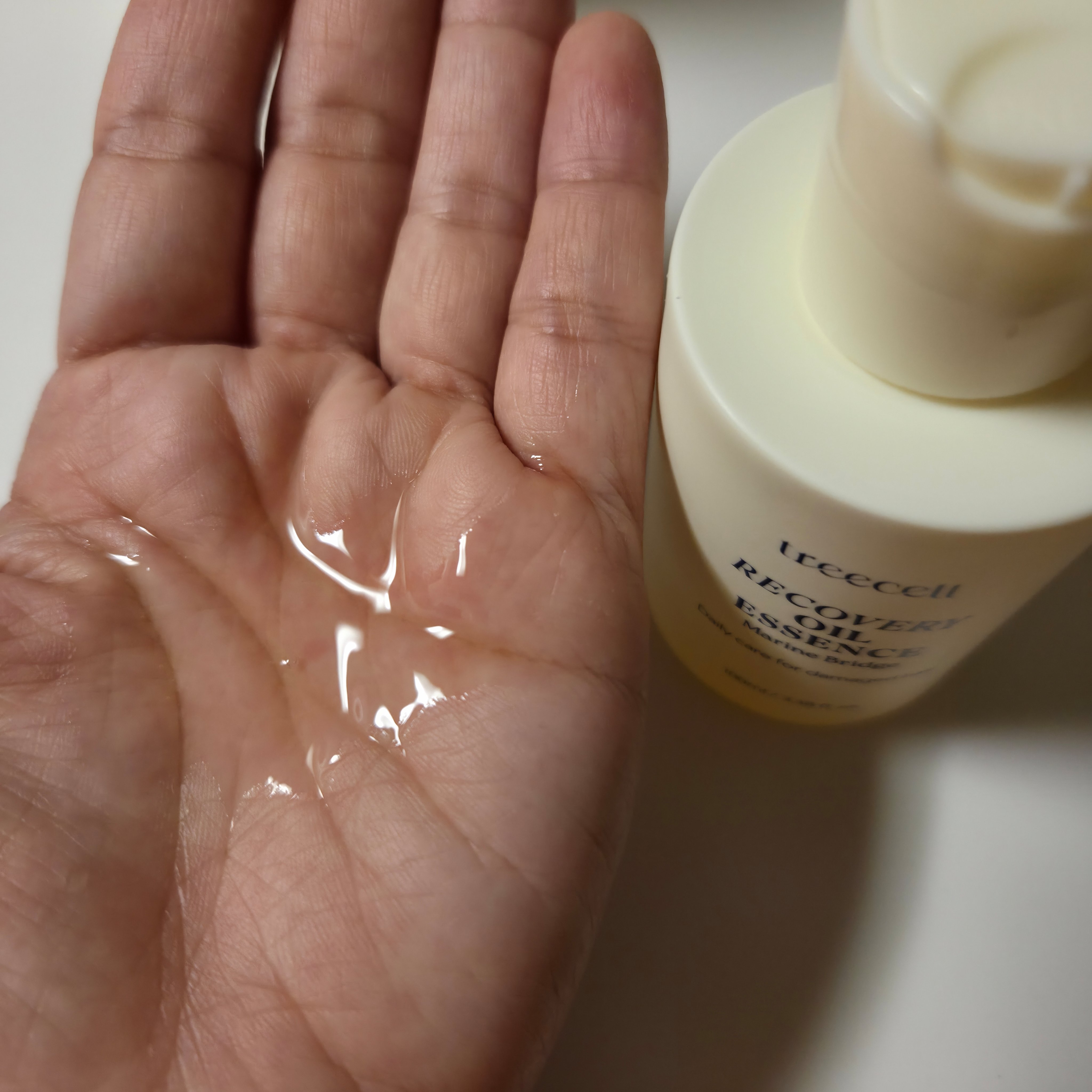 リカバリー オイルエッセンス/treecell/アウトバストリートメントを使ったクチコミ（3枚目）