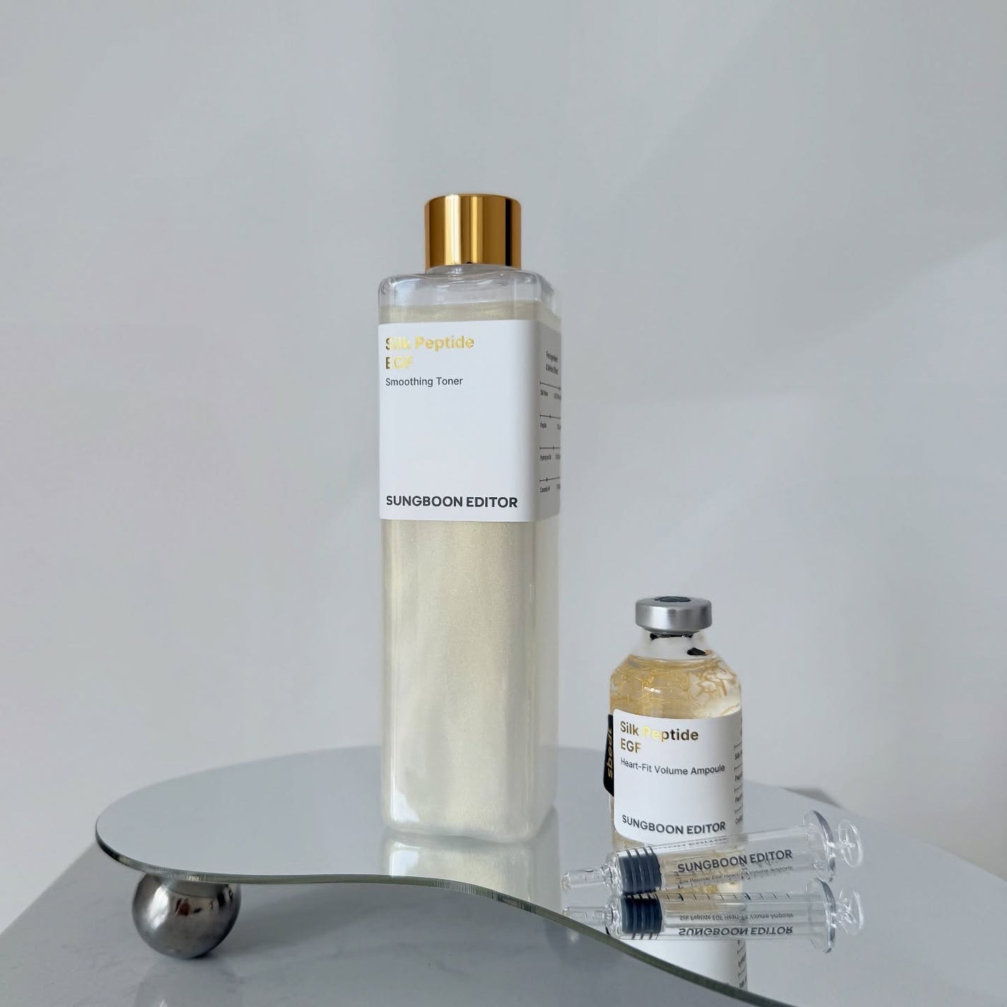 シルク ペプチド EGF ハートフィットボリューム リフティング アンプル/SUNGBOON EDITOR(成分エディター)/美容液を使ったクチコミ(1枚目)