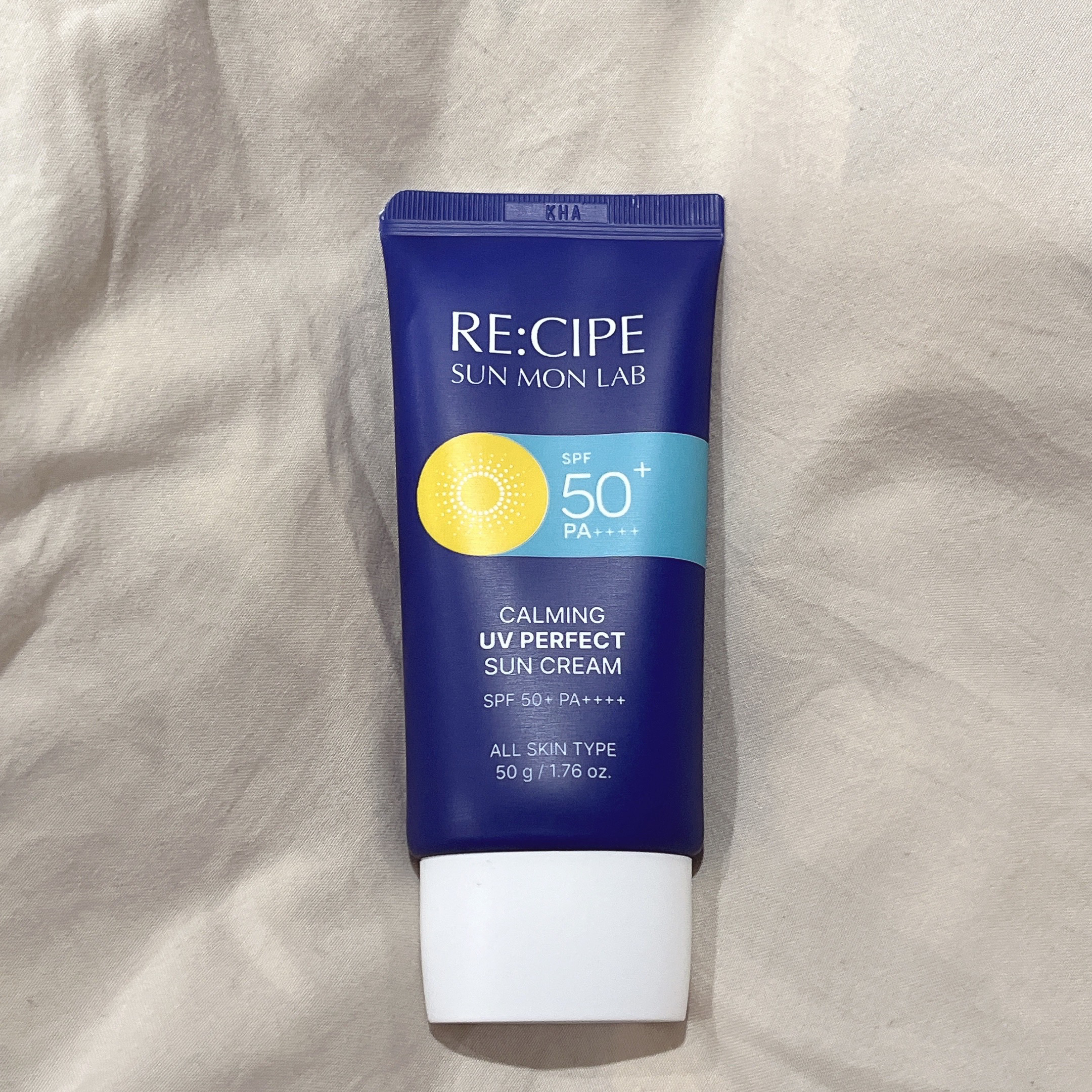 RE:CIPE calming uv perfect sun cream/RE:CIPE/日焼け止めクリームを使ったクチコミ（2枚目）