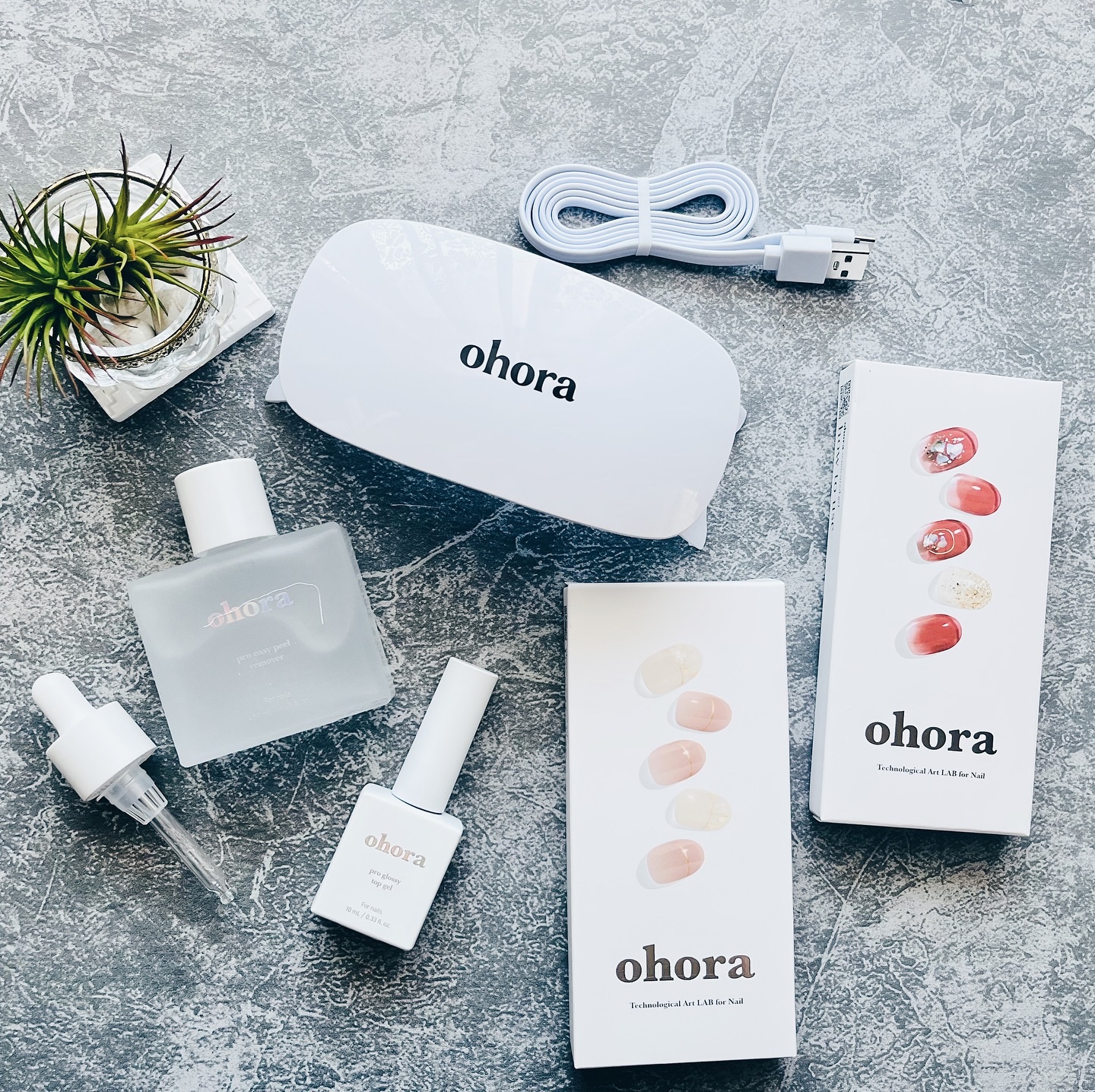 セミキュアジェルネイル（ハンド）/ohora/ネイルシールを使ったクチコミ（3枚目）