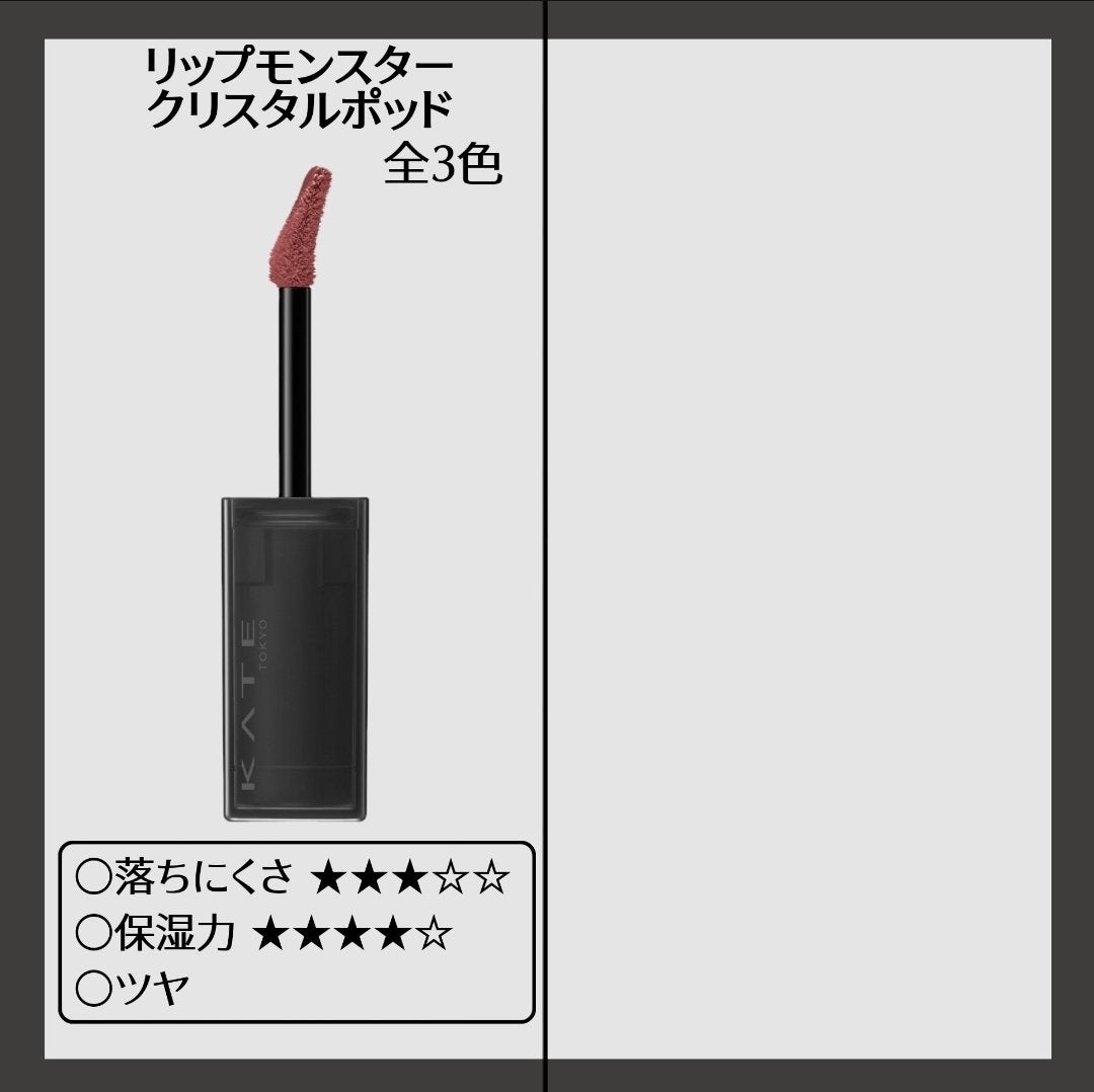 ケイト リップモンスター/KATE/口紅を使ったクチコミ(4枚目)