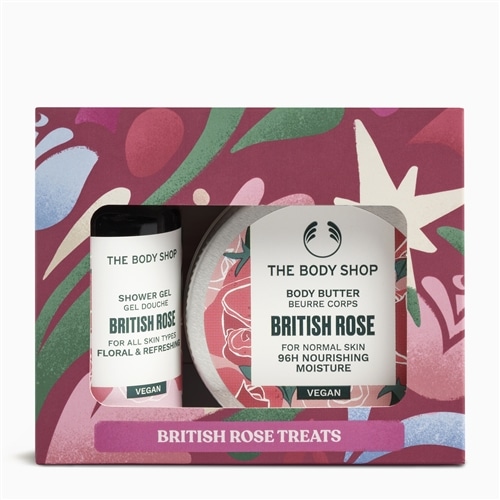 2025/10/30発売 THE BODY SHOP ホリデー ミニボディケアギフト ブリティッシュローズ