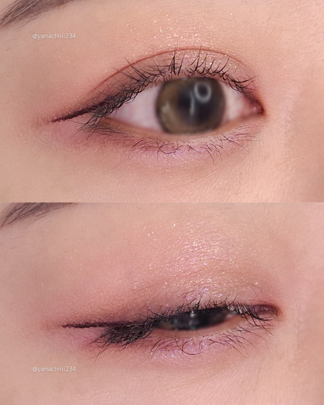 PRETTY EYES/xixi/リキッドアイライナーを使ったクチコミ（2枚目）