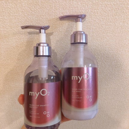 マイ・オーツー ウォーターコートシャンプー/トリートメント ディープモイスト シャンプー450mL/myO2/市販シャンプーを使ったクチコミ(1枚目)
