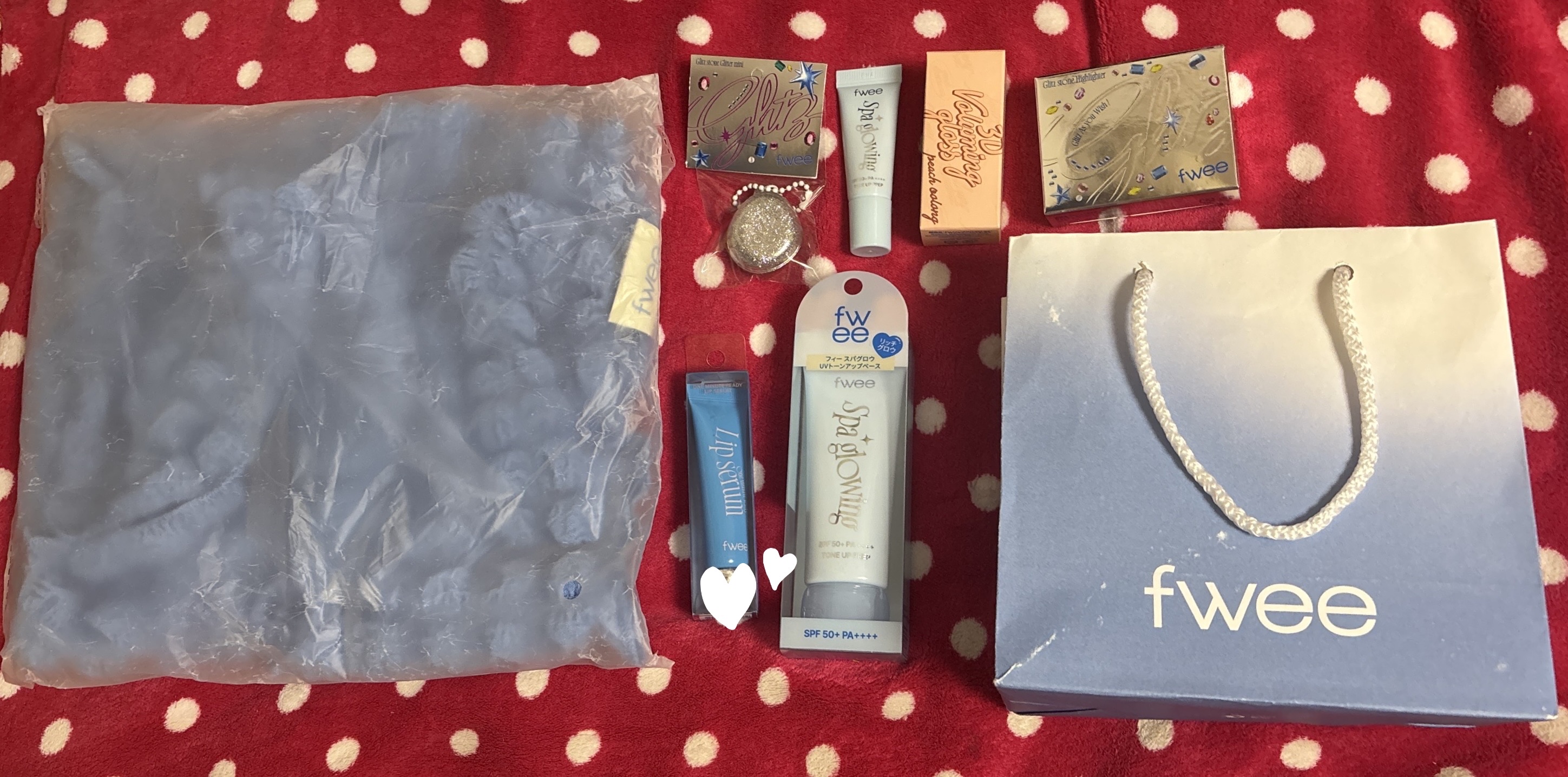 フィー 3Dボリューミンググロス/fwee/リップグロスを使ったクチコミ（1枚目）