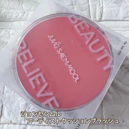 アーティストクッションブラッシュ/JUNG SAEM MOOL/リキッドチークを使ったクチコミ(2枚目)