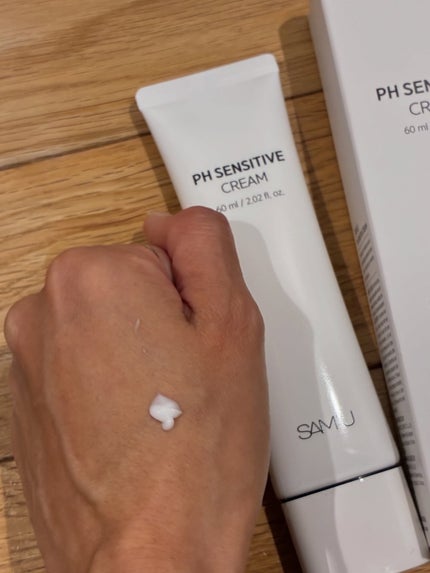 SAM'U サミュ PHセンシティブクリームのクチコミ「SAM'U
PHセンシティブクリーム
ジャータイプ(50ml)から、同じ成分と
同じ値段で.....」(2枚目)