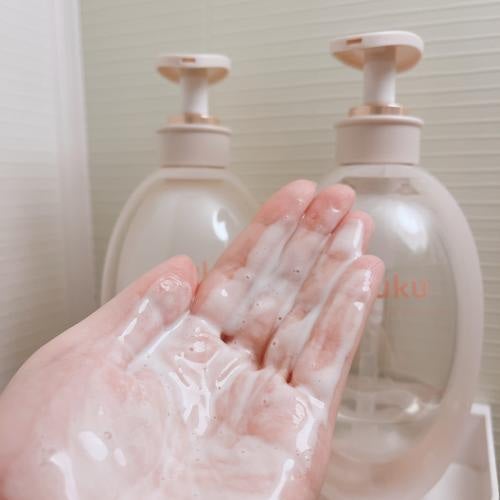 ムク+ モイスト アミノジェル シャンプー/ヘアトリートメント/muku+/市販シャンプーを使ったクチコミ(3枚目)