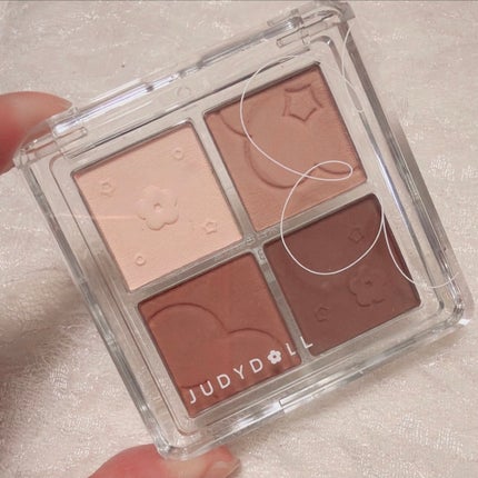 ソフトクラウド4色アイシャドウパレット/JUDYDOLL/アイシャドウパレットを使ったクチコミ(5枚目)