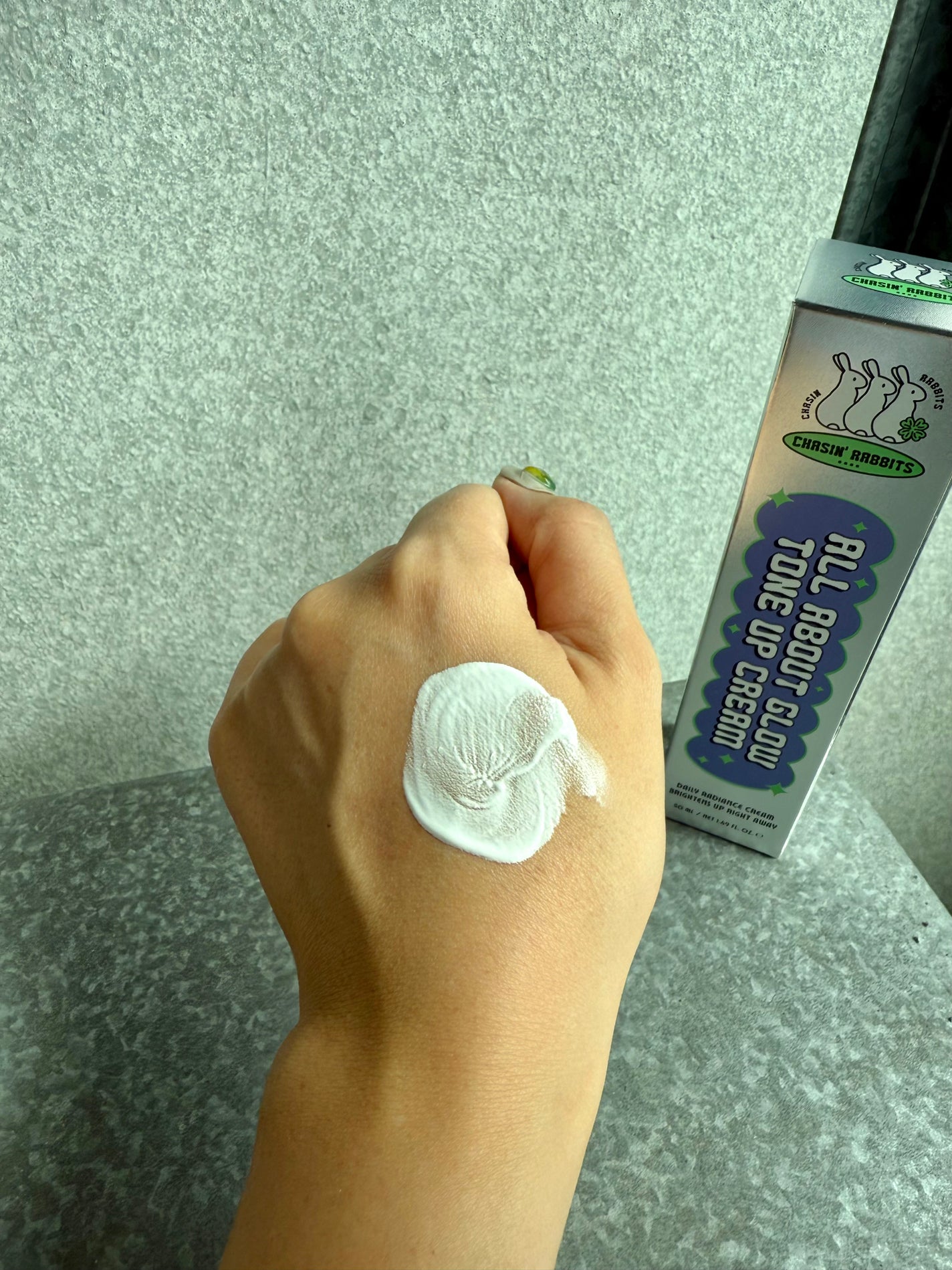 オールアバウトグロウトーンアップクリーム/CHASIN'RABBITS/化粧下地を使ったクチコミ(6枚目)