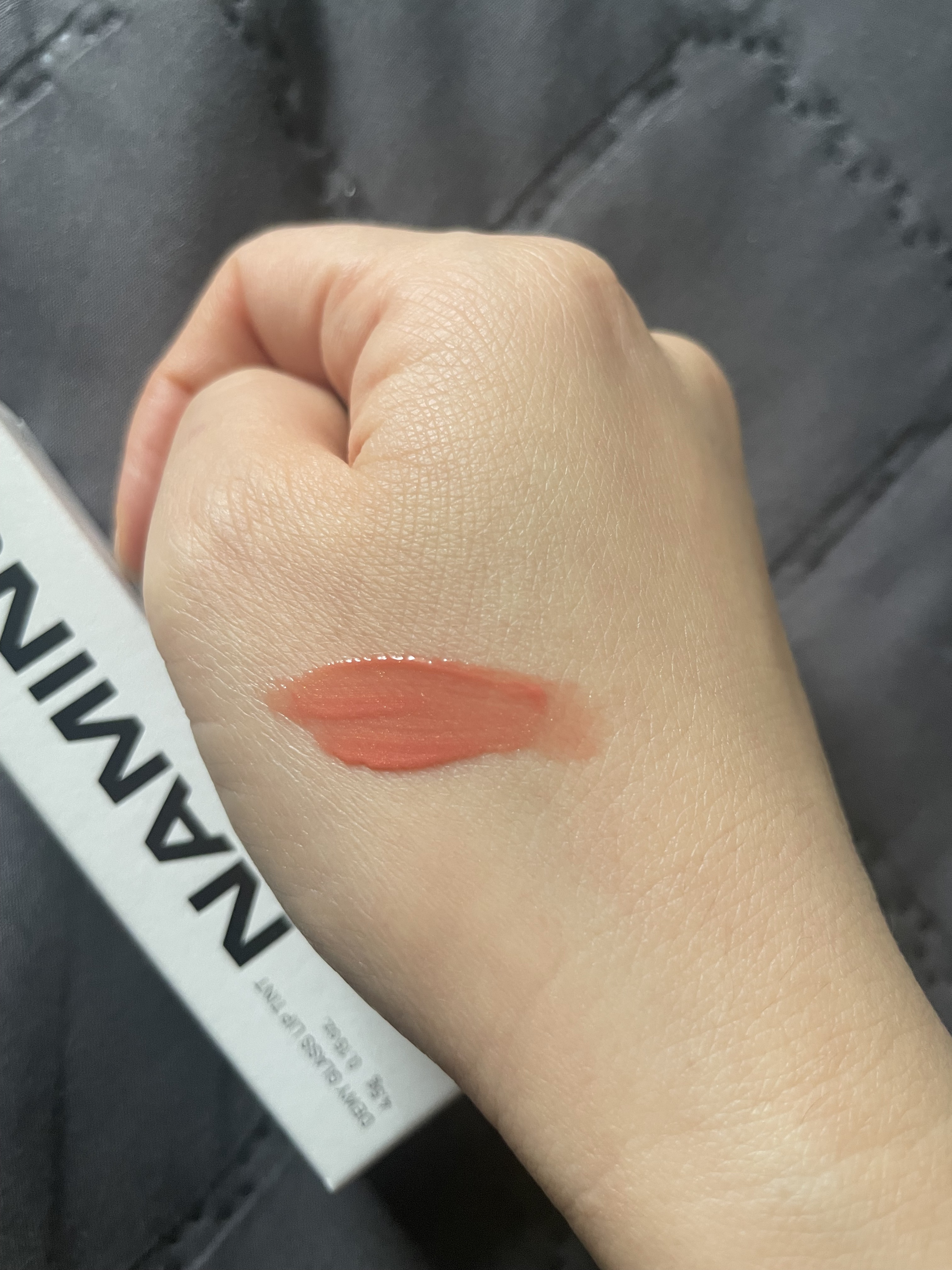 ネーミング デューイグラス リップティント 03/NAMING./リップティントを使ったクチコミ（3枚目）