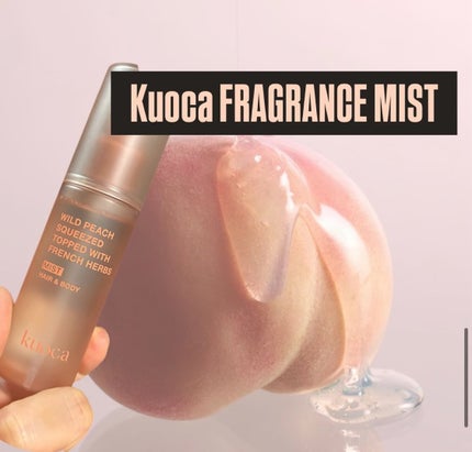 フレグランスミスト - WILD PEACH/KUOCA/ミスト状化粧水を使ったクチコミ(1枚目)