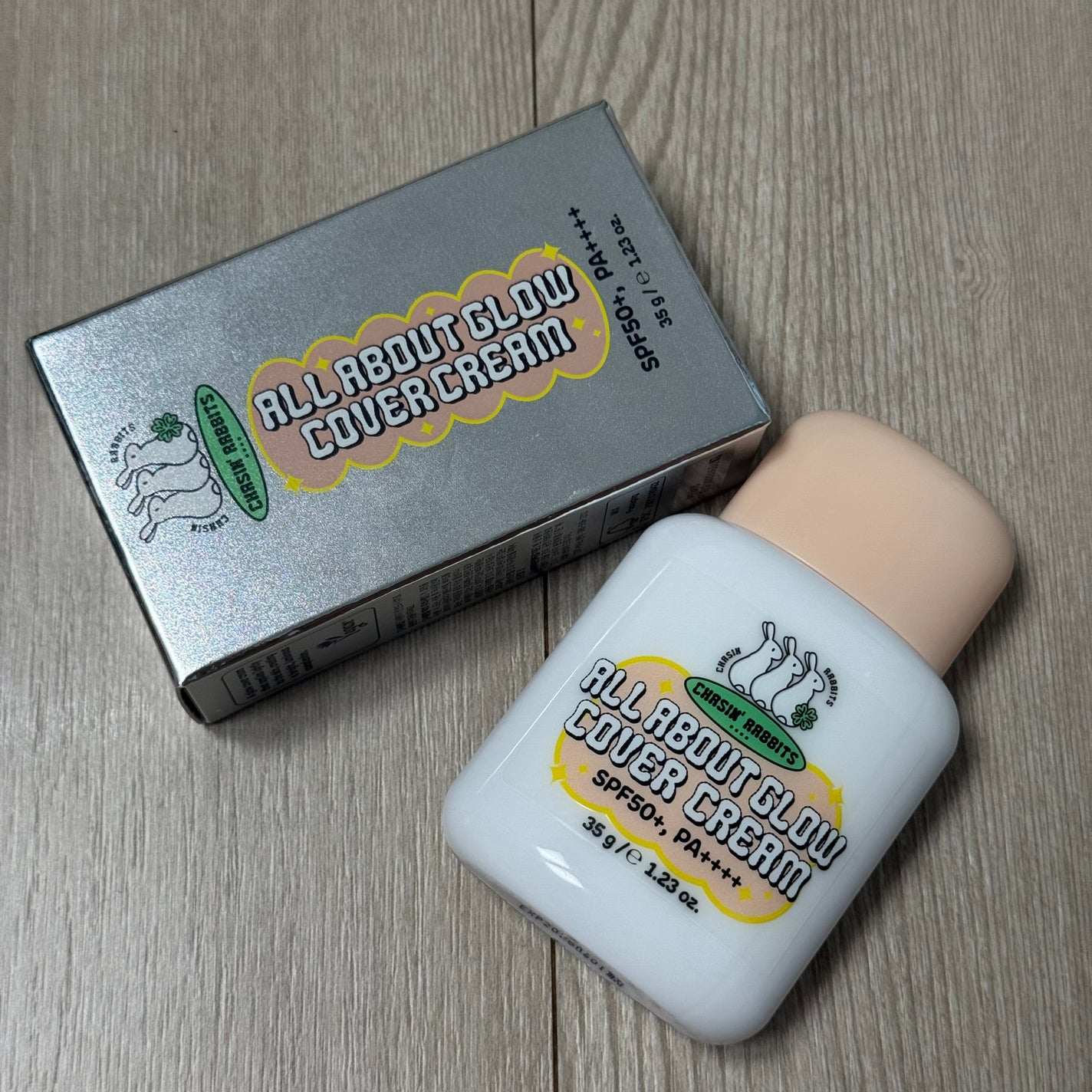 オールアバウトグロウカバークリーム/CHASIN'RABBITS/日焼け止めクリームを使ったクチコミ(1枚目)