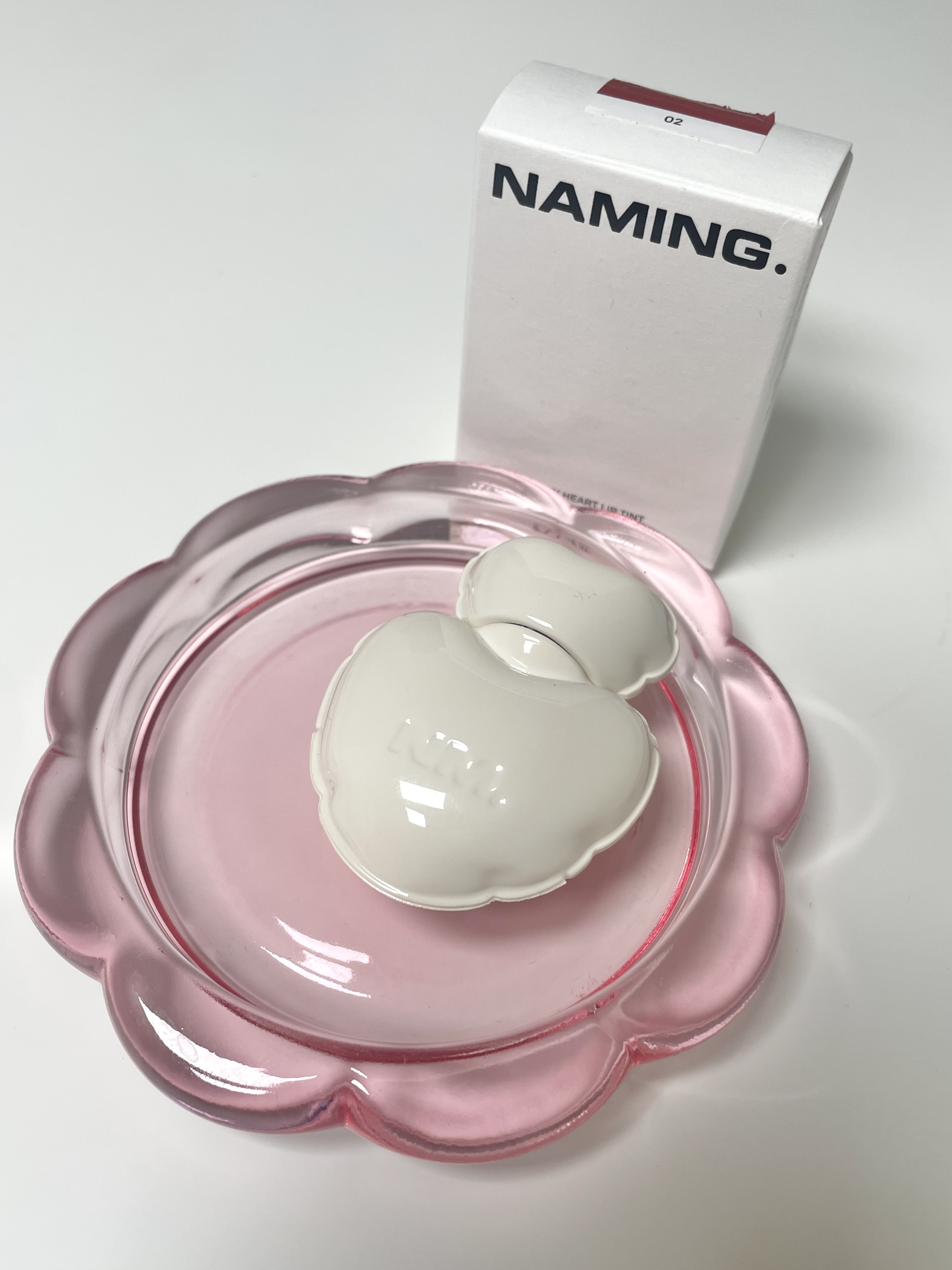 ネーミング グロウ ハートリップティント 02（日本限定色）/NAMING./リップティントを使ったクチコミ（1枚目）