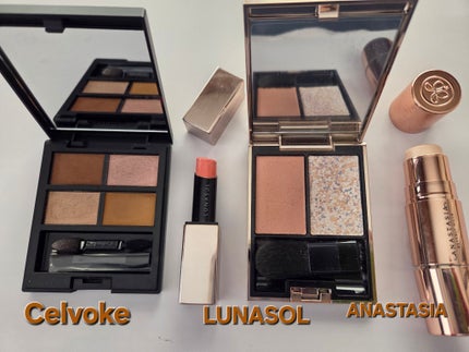 カラーリンググレイズ/LUNASOL/パウダーチークを使ったクチコミ(1枚目)