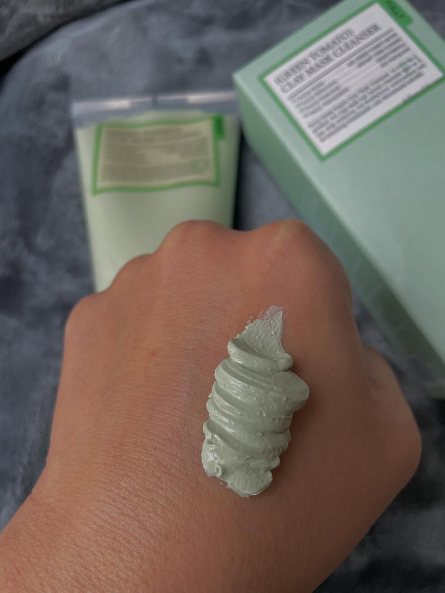 グリーントマトクレイマスククレンザー/FULLY/洗い流すパック・マスクを使ったクチコミ(2枚目)