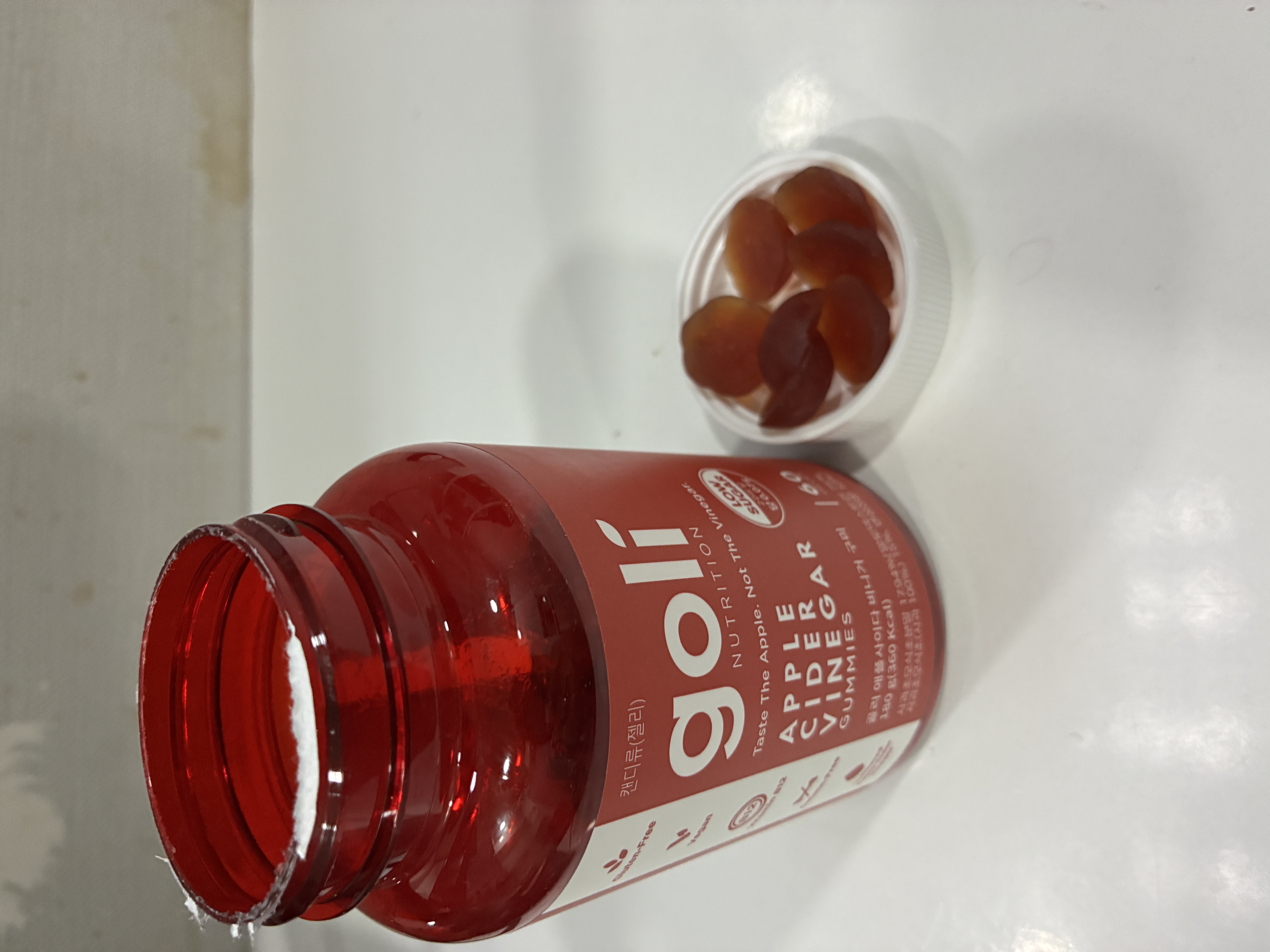 アップルサイダービネガーグミ/goli/健康サプリメントを使ったクチコミ（2枚目）