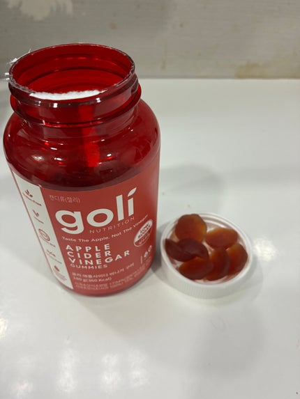 アップルサイダービネガーグミ/goli/健康サプリメントを使ったクチコミ(2枚目)