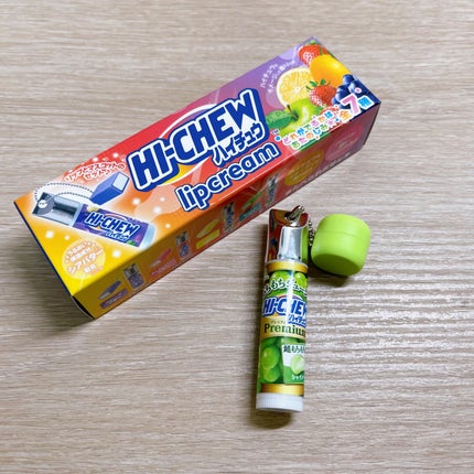 ハイチュウ マスコット付きリップクリームセット/SHOBIDO/リップクリームを使ったクチコミ(8枚目)