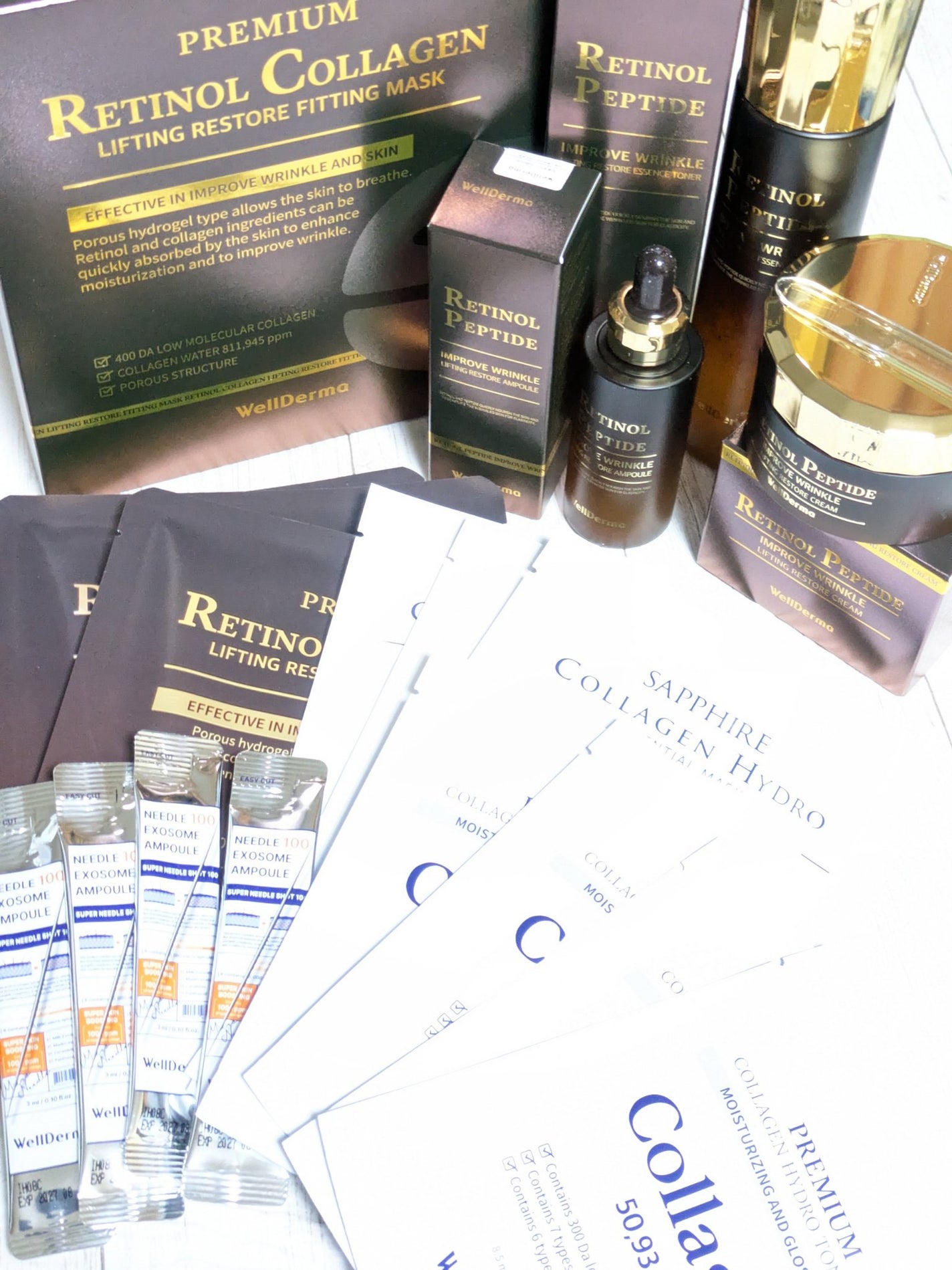 サファイア コラーゲン ハイドロ エッセンシャル マスクパック/WellDerma/シートマスク・パックを使ったクチコミ(10枚目)