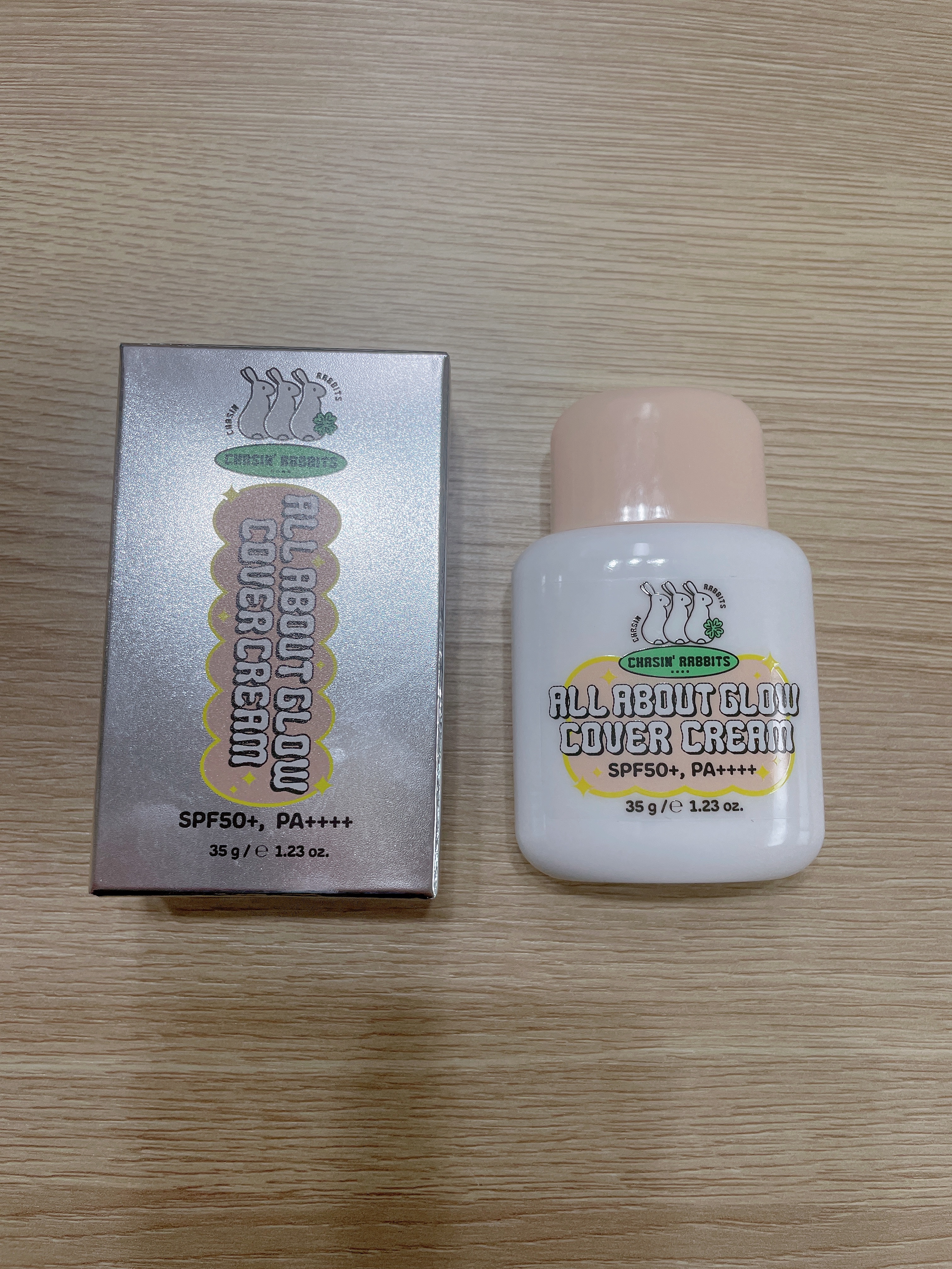 オールアバウトグロウカバークリーム/CHASIN'RABBITS/日焼け止めクリームを使ったクチコミ（1枚目）