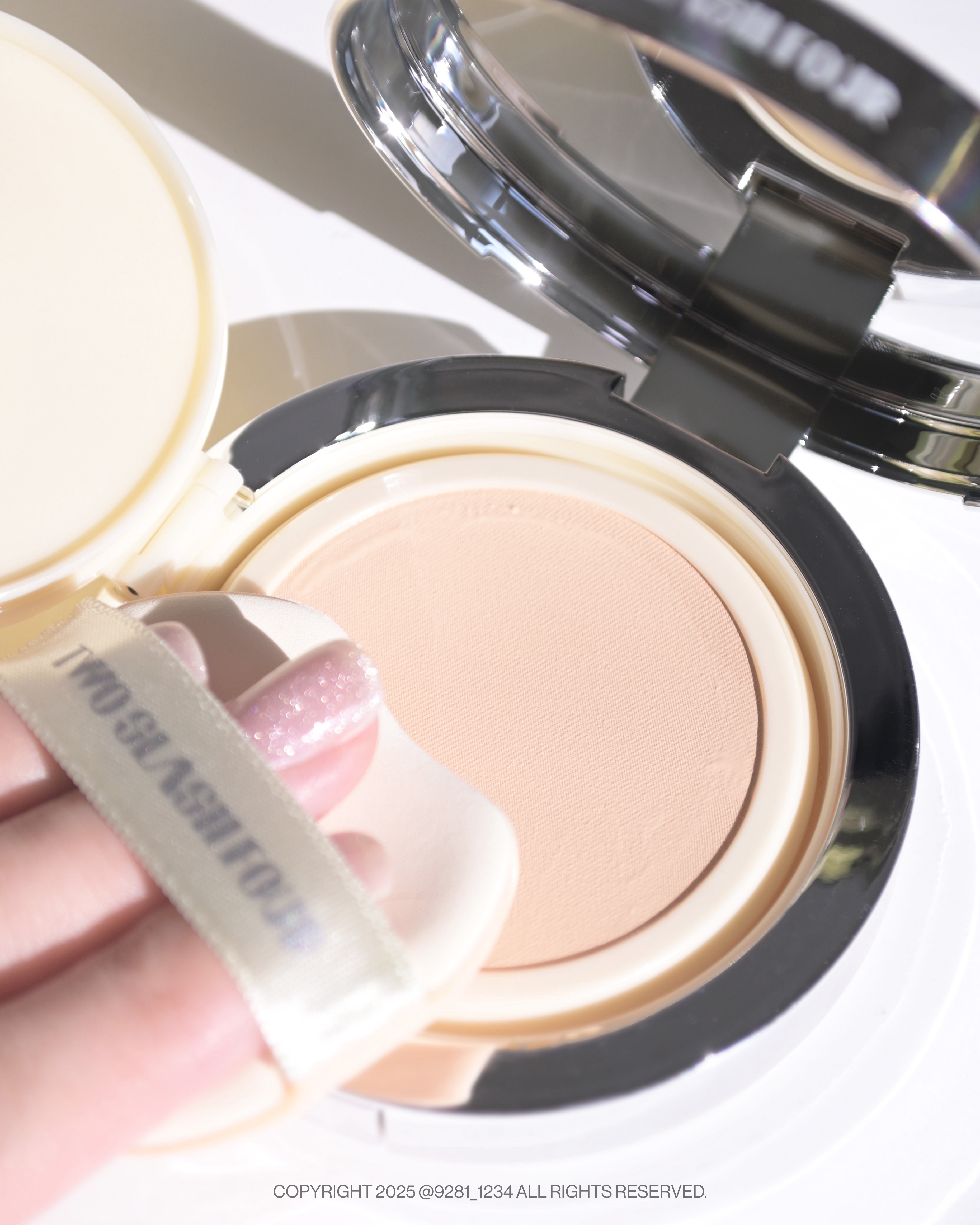 エンジェリックサテンクッション/TWO SLASH FOUR/クッションファンデーションを使ったクチコミ（2枚目）