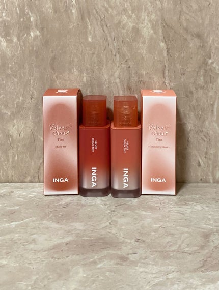 ベルベットシューティント/INGA/リップティントを使ったクチコミ(1枚目)